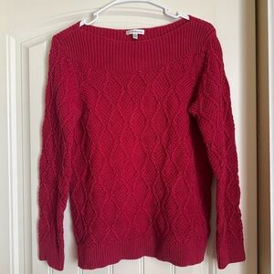 Croft & Barrow Women's Ruby Textured Sweater